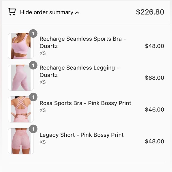 BuffBunny activewear NWT - Picture 3 of 3